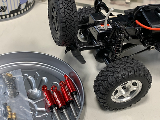 アルミインターナルショックセット Kyosho Mini-Z 4x4 MX-01