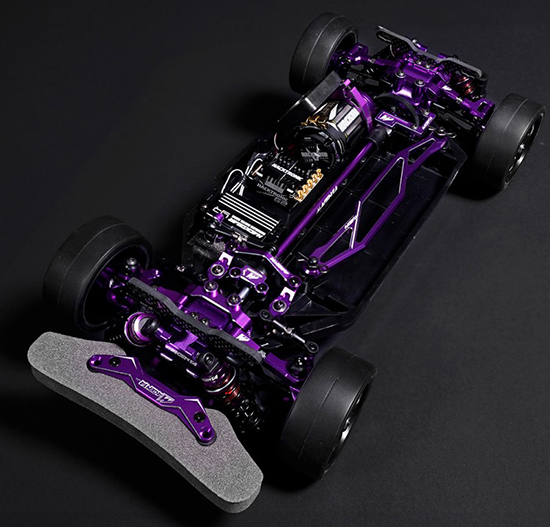 マゼンタ アルミコンバージョンキット タミヤ TT-02用 パープル