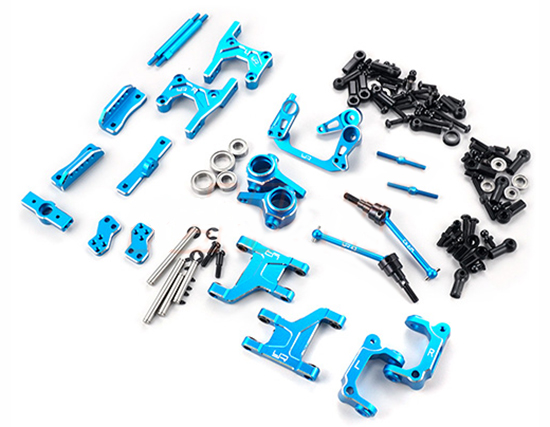 アルミ エッセンシャルコンバージョンキット タミヤCC01用 ブルー