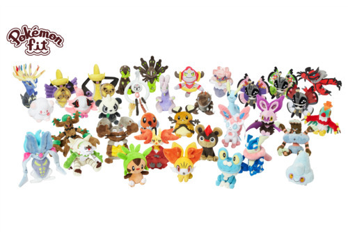 Pokémon fit」シリーズに、カロス地方のポケモンが新登場