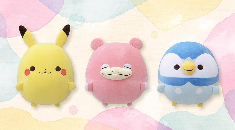 むぎゅっと抱きしめたくなるクッションが、ポケモンセンターに登場
