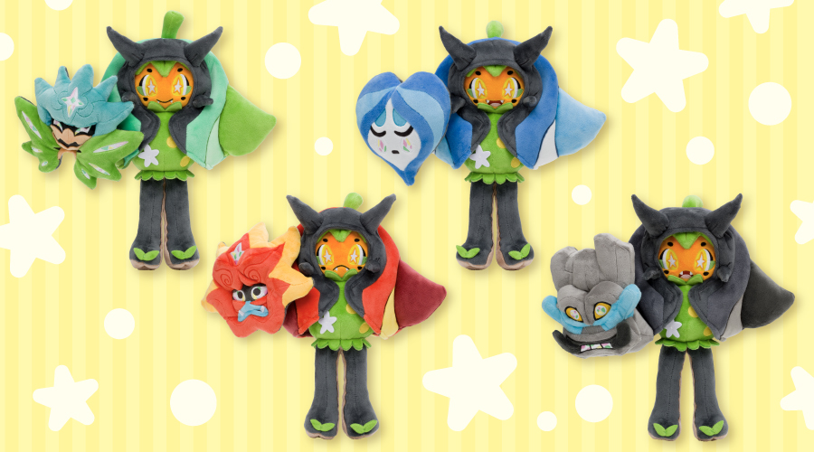 オーガポンの新しいぬいぐるみが、ポケモンセンターに登場