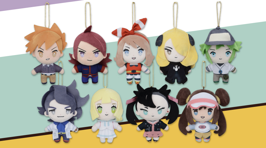 マスコット POKÉMON TRAINERS」の第2弾が、ポケモンセンターに登場