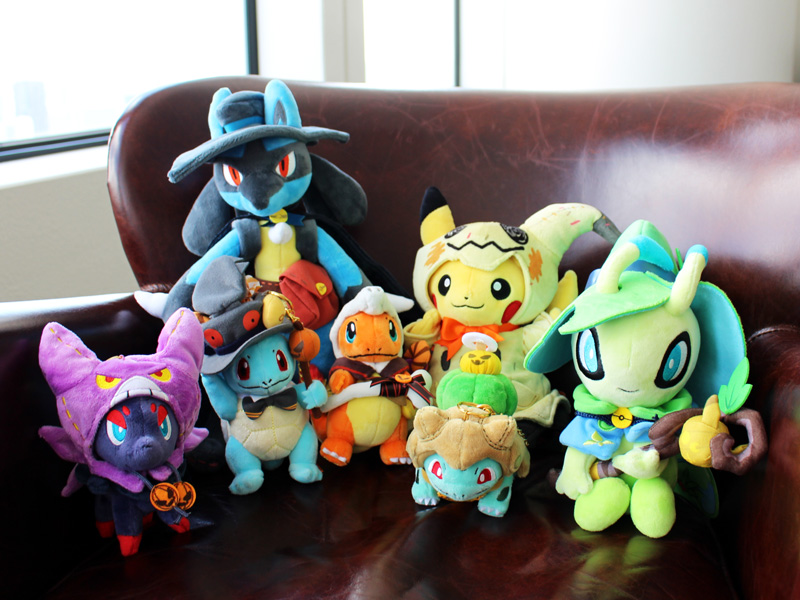 ポケモン ハロウィンコスチューム ポケモンぬいぐるみセット
