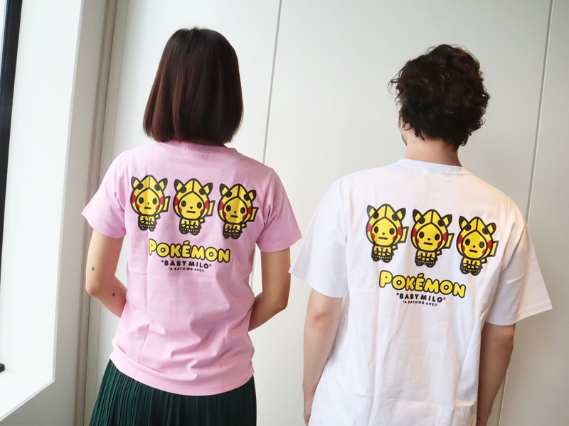 東京発の世界的ストリートブランド「A BATHING APE®」 のポケモン