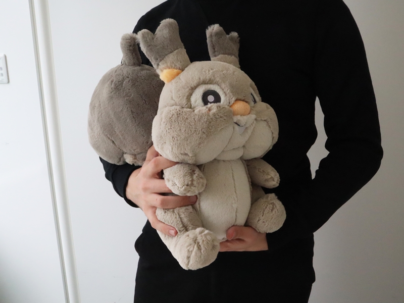 ふわふわでもふもふ！ やわらかな「ふわふわ抱きぬいぐるみ」が