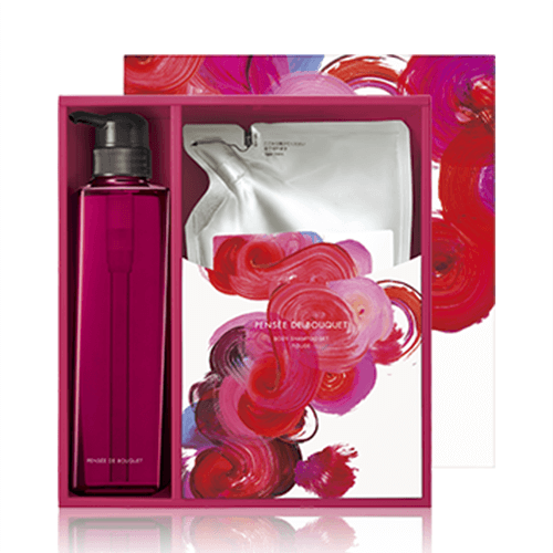 女性が贈られてうれしい花の香りのシャンプー パンセ ド ブーケ