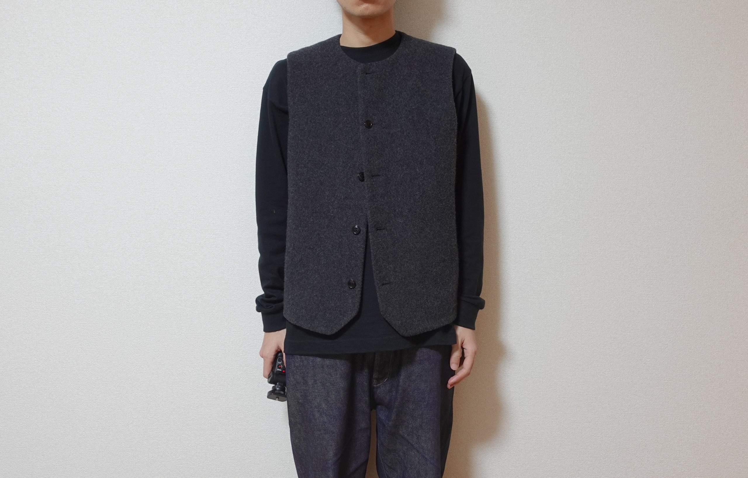 名作】nestRobe CONFECT・ウールベストのレビュー。ブランド定番らしい