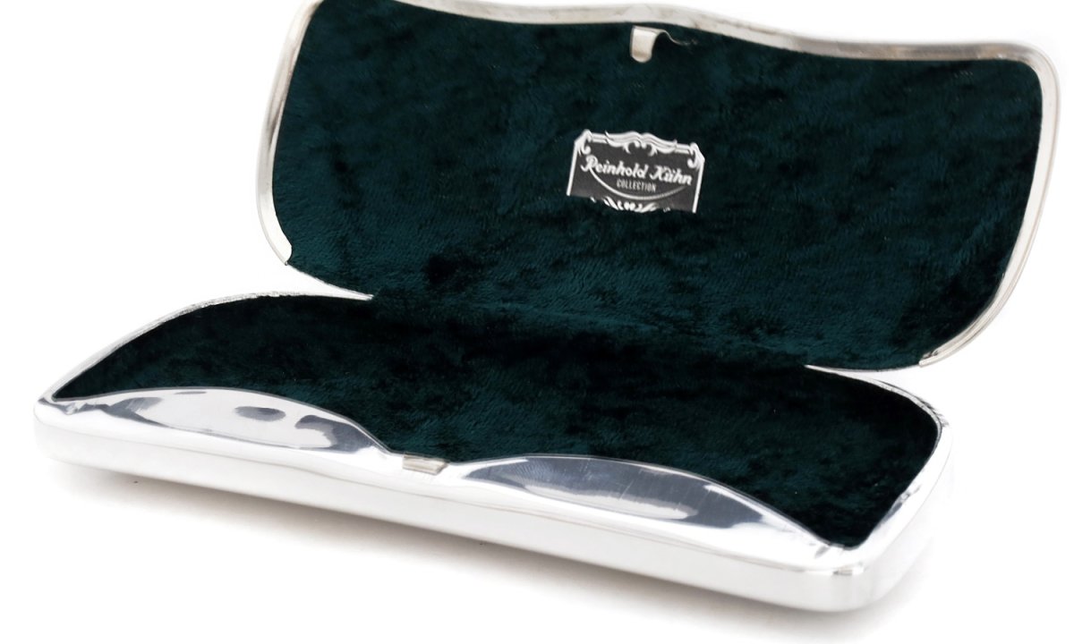 Reinhold Kuhn ラインホルトキューン アルミ製メガネケース Lサイズ
