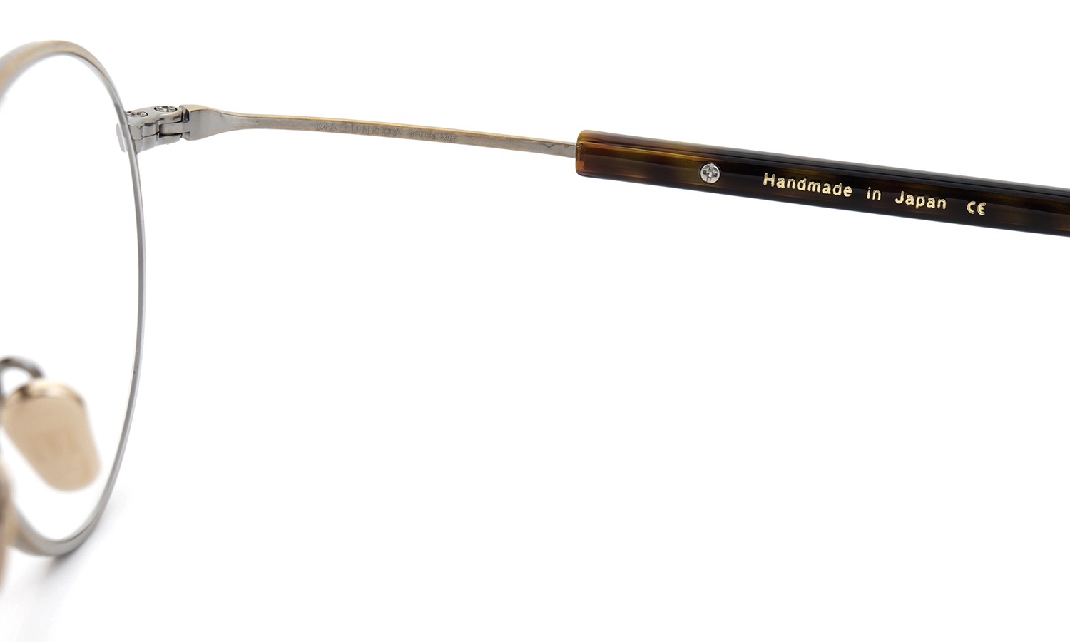 MASUNAGA G.M.S. 増永眼鏡 メガネ GMS-108通販 #13 ATG/DEMI (取扱店