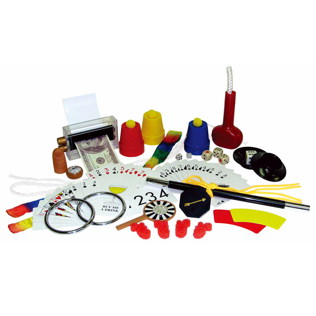 プロも驚き！100種類のマジックセット（トリック＆パフォーマンスDVD付