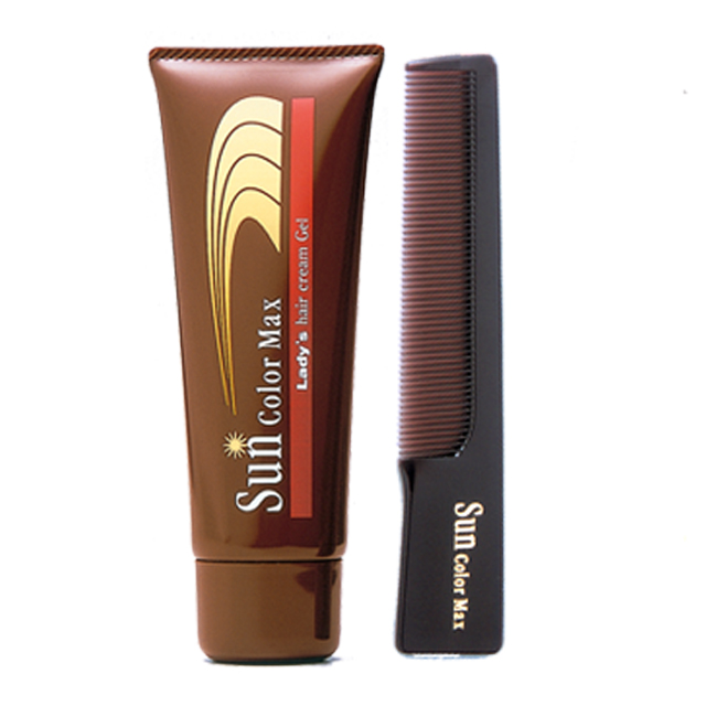 光で染まる！自然な仕上がり白髪染め！サンカラーマックス75g[3点]