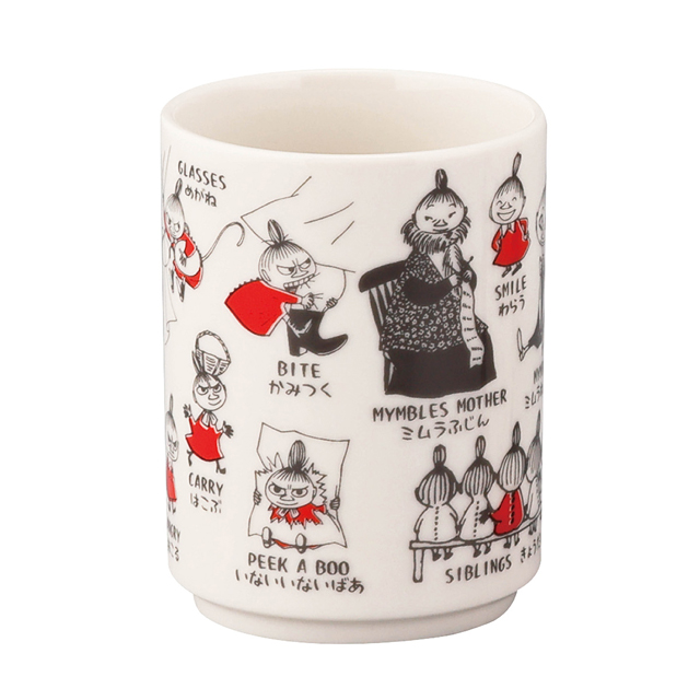 日本製MOOMIN AREKOREムーミン SUSHI寿司湯呑