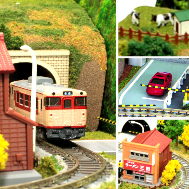 Zショーティー キハ40国鉄急行色＋ミニレイアウトトンネルタイプ