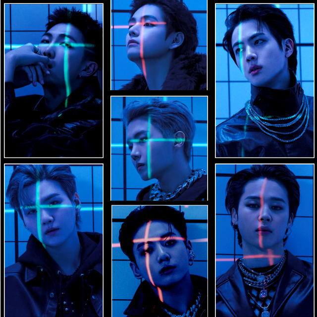 BTSビジュアルポスターK-1 No.2 アルミ製フレームセット