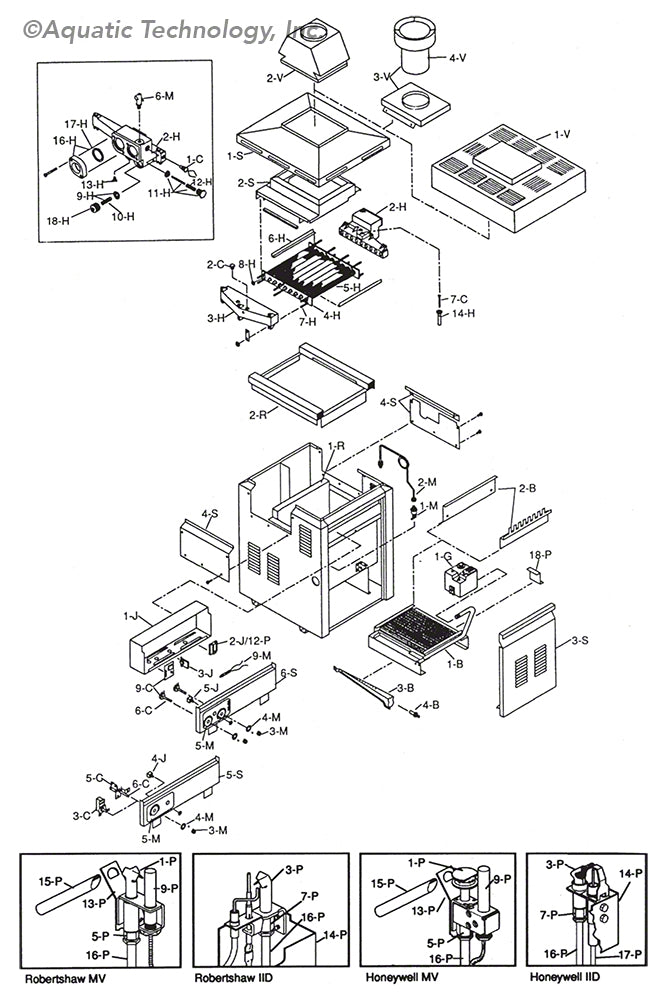 Raypak 405B Heater (Versa) Replacement Parts– Page 2