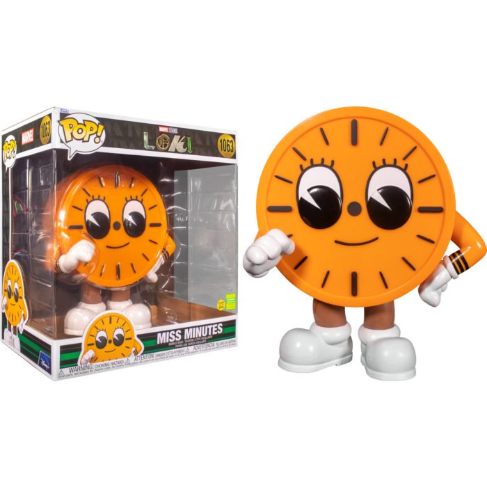 Loki (2021) | Miss Minutes Glow in the Dark Jumbo Funko Pop! Vinyl