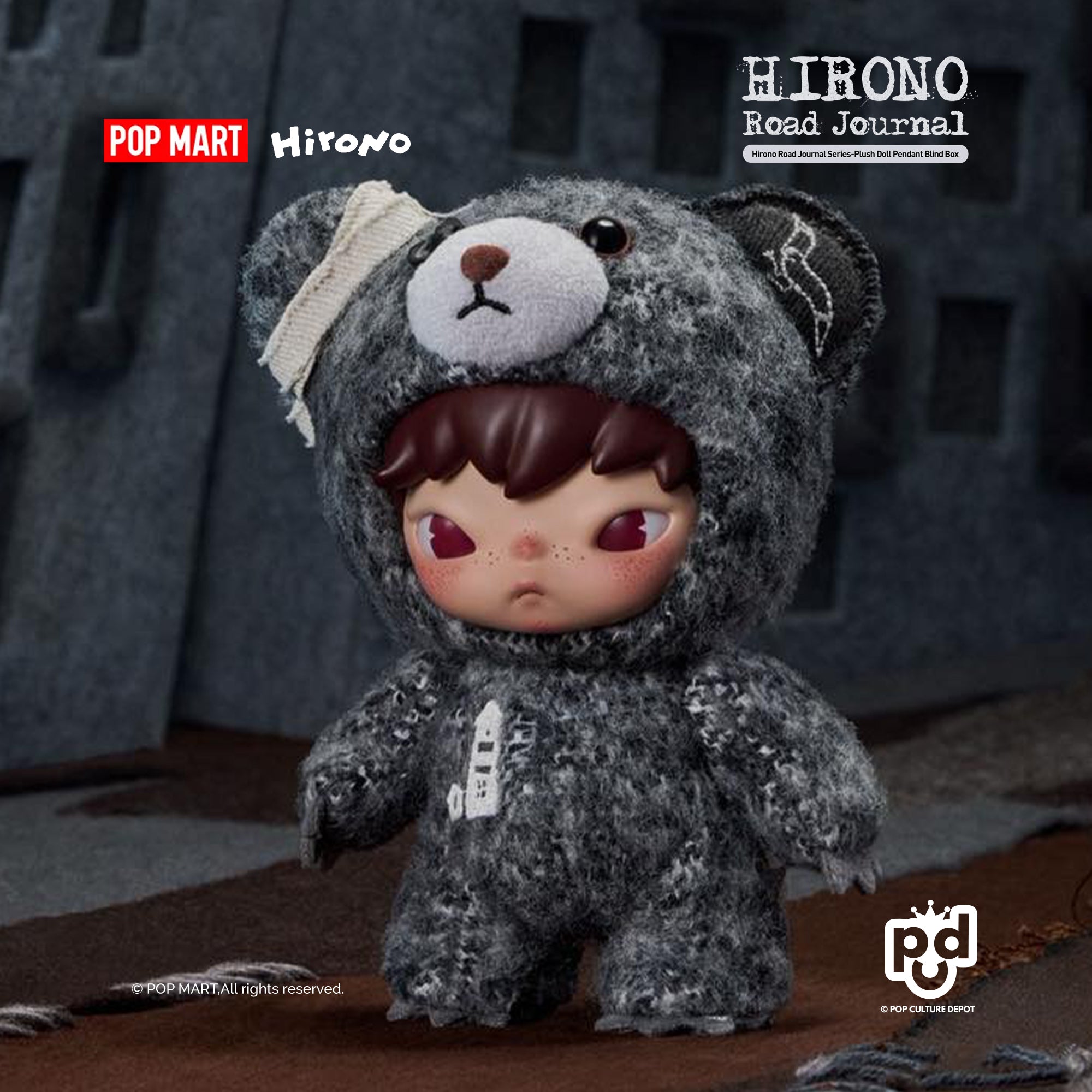 Hirono Road Journal Series – Plush Doll Pendant Blind Box – POP