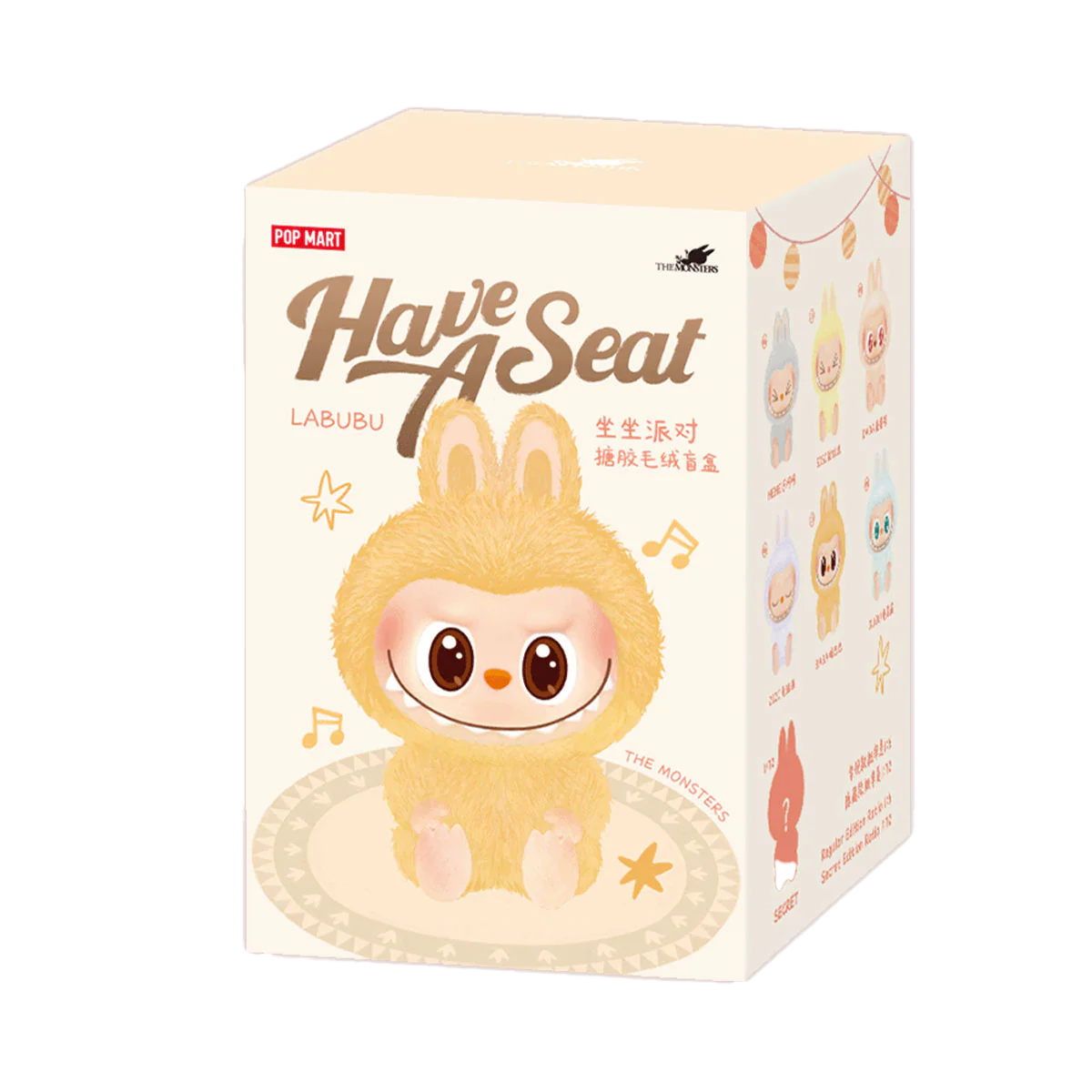 THE MONSTERS - Have a Seat Vinyl Plush Blind Box – POP CULTURE DEPOT