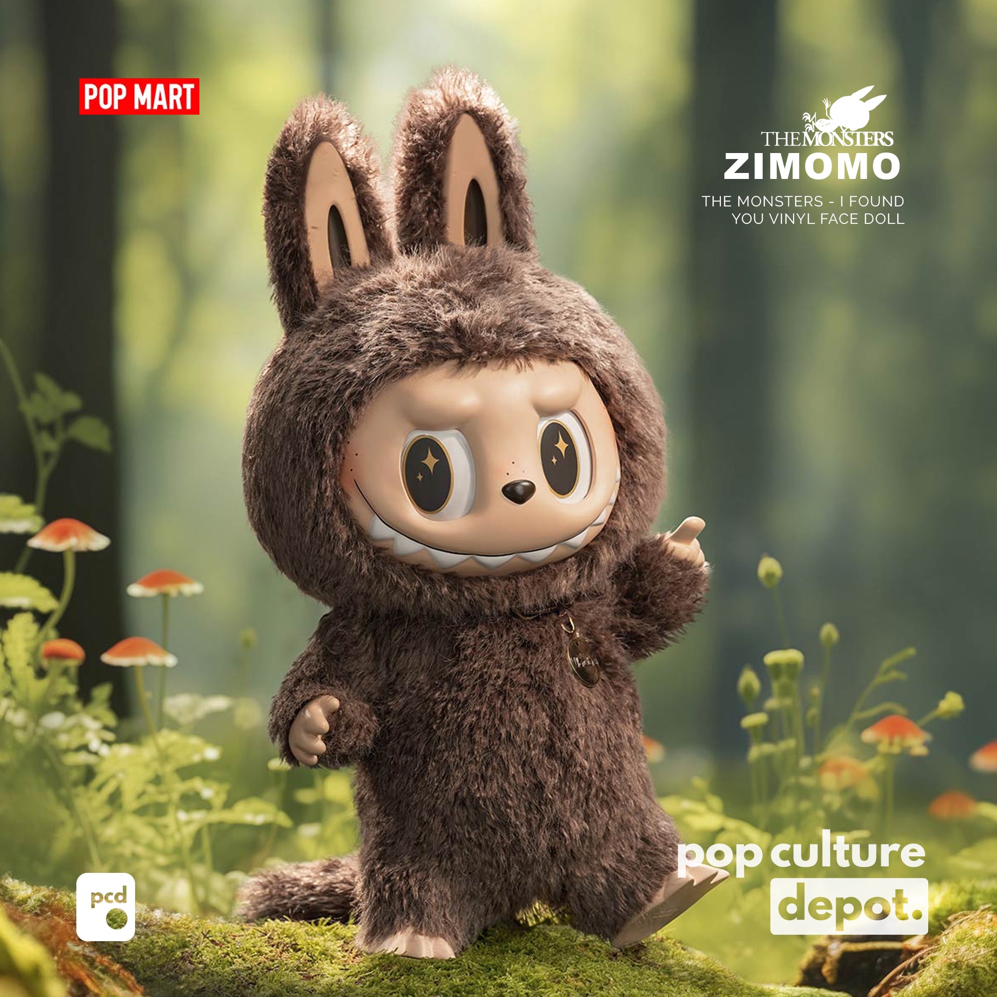 THE MONSTERS - I FOUND YOU Vinyl Face Doll Zimomo – POP CULTURE DEPOT