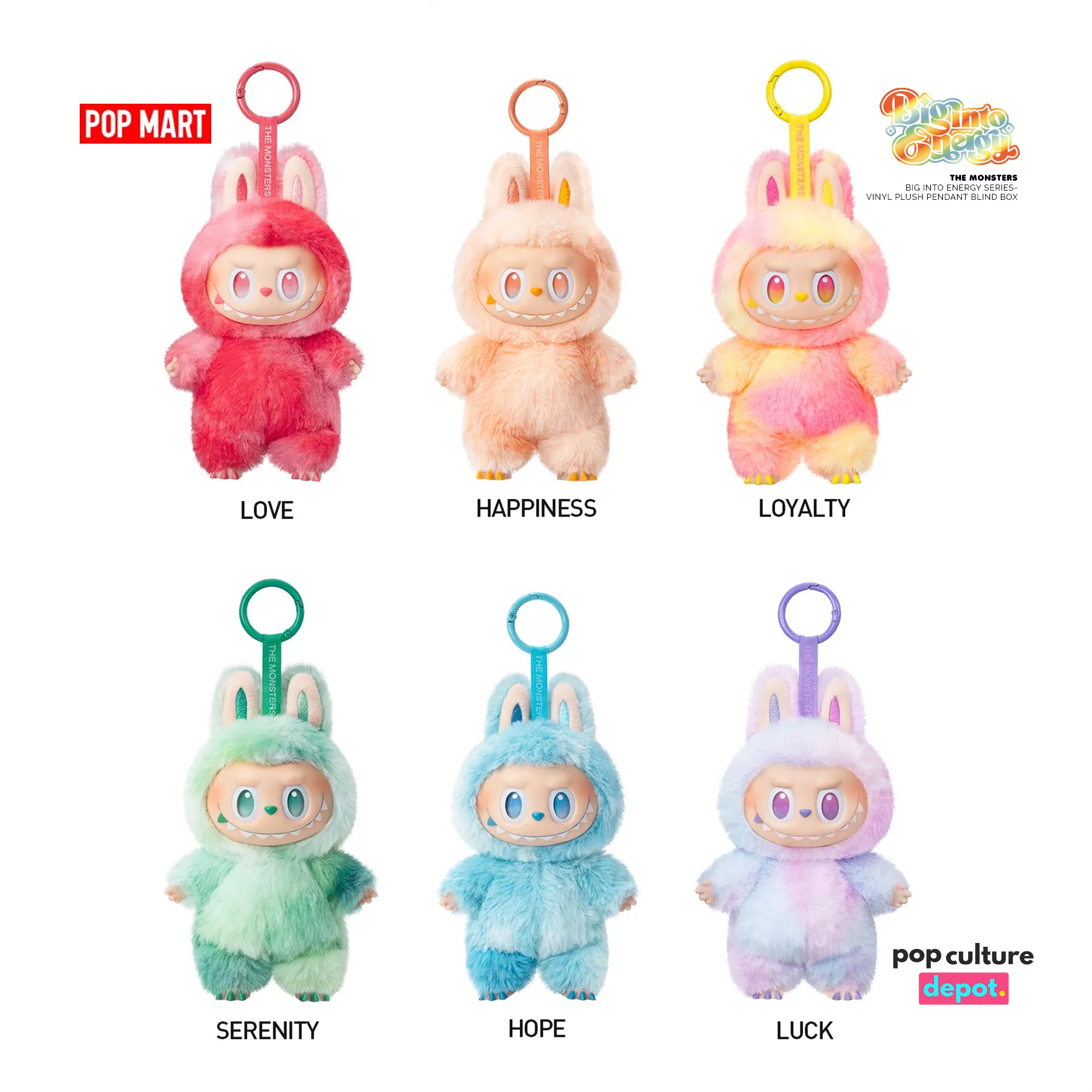 ぬいぐるみ POPMART THE MONSTERS Big into Energy Amazon.com: POP