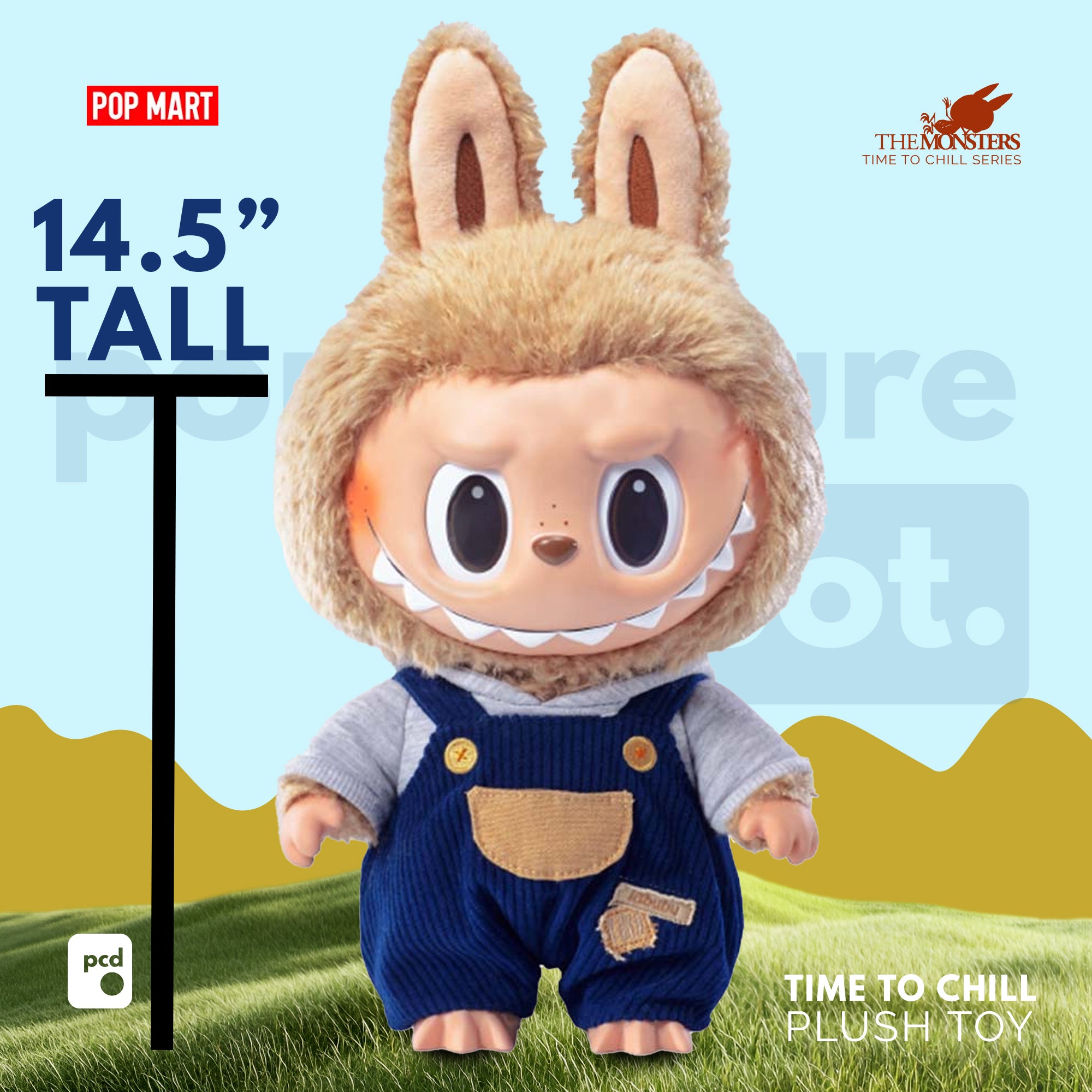 LABUBU Time to chill-Vinyl Plush Doll – POP CULTURE DEPOT