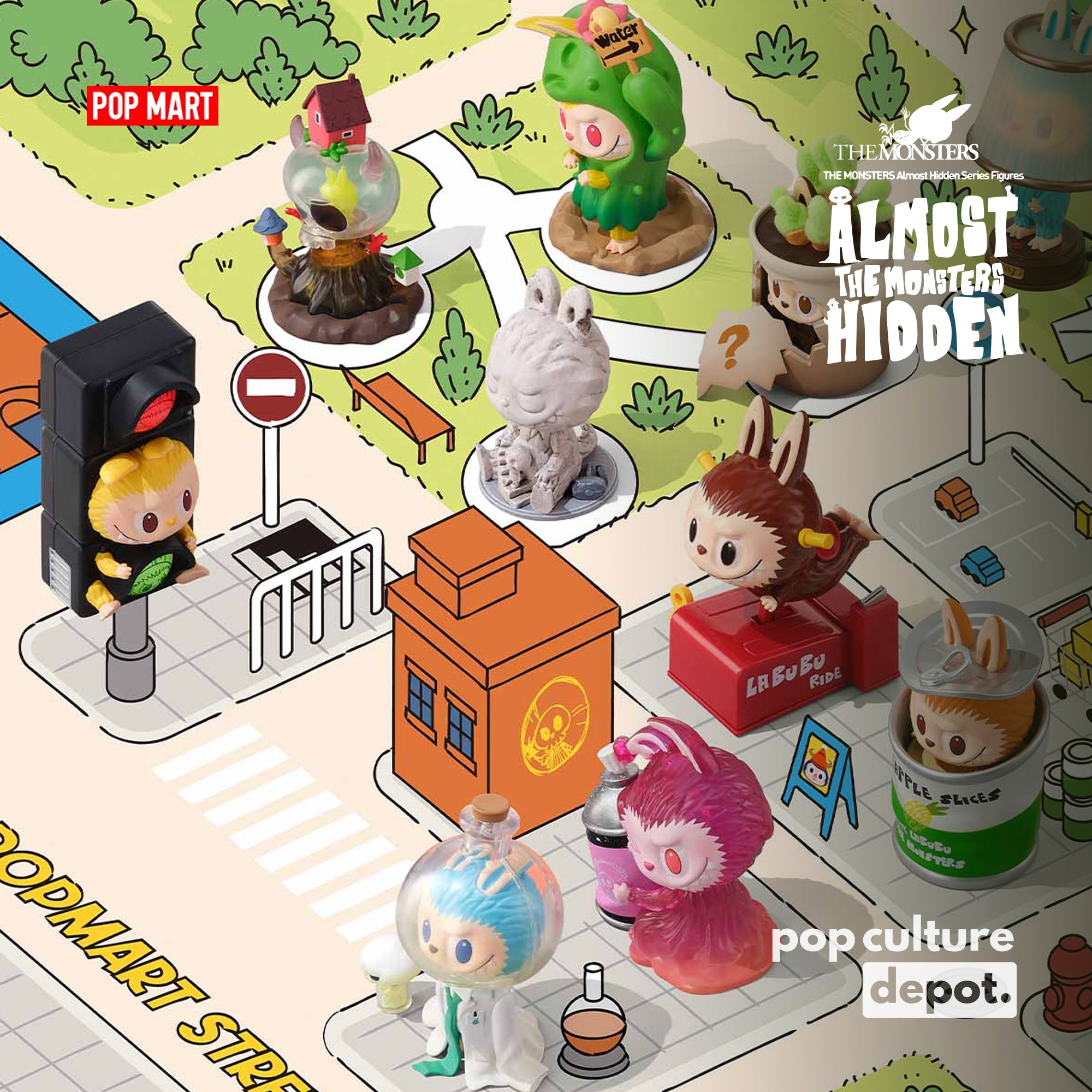 THE MONSTERS Almost Hidden Series Figures – POP CULTURE DEPOT