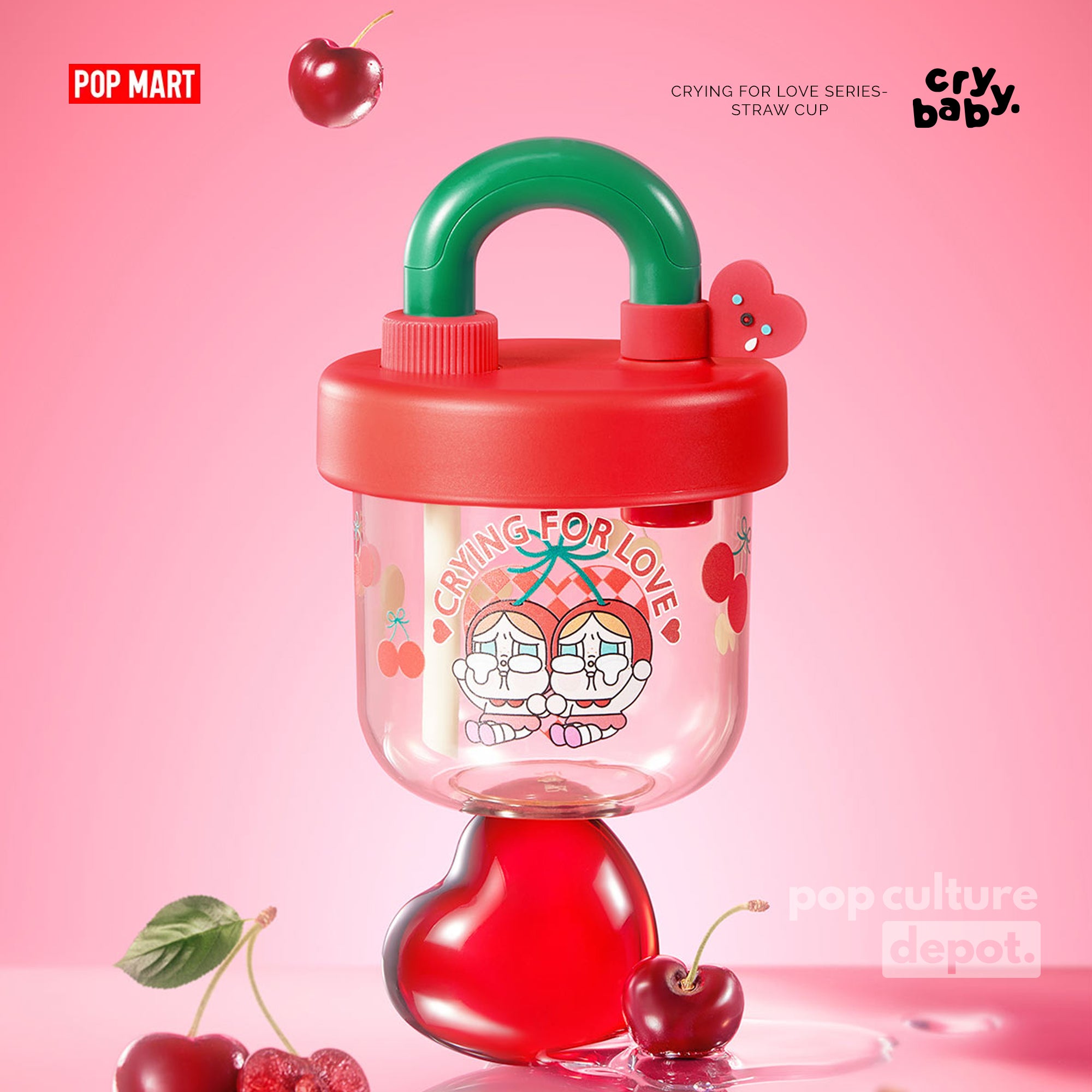 CRYBABY Crying For Love Series-Straw Cup – POP CULTURE DEPOT