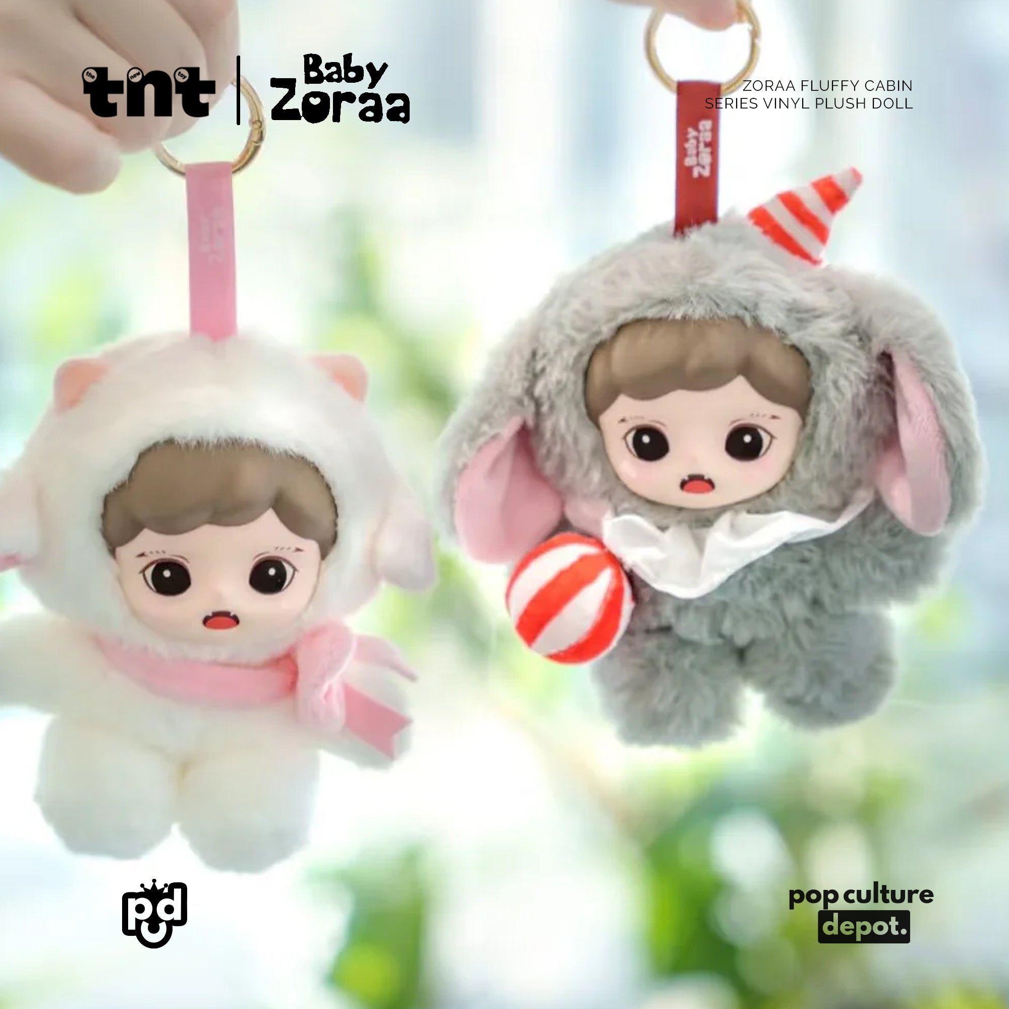 Zoraa Fluffy Cabin Series Vinyl Plush Dolls – POP CULTURE DEPOT