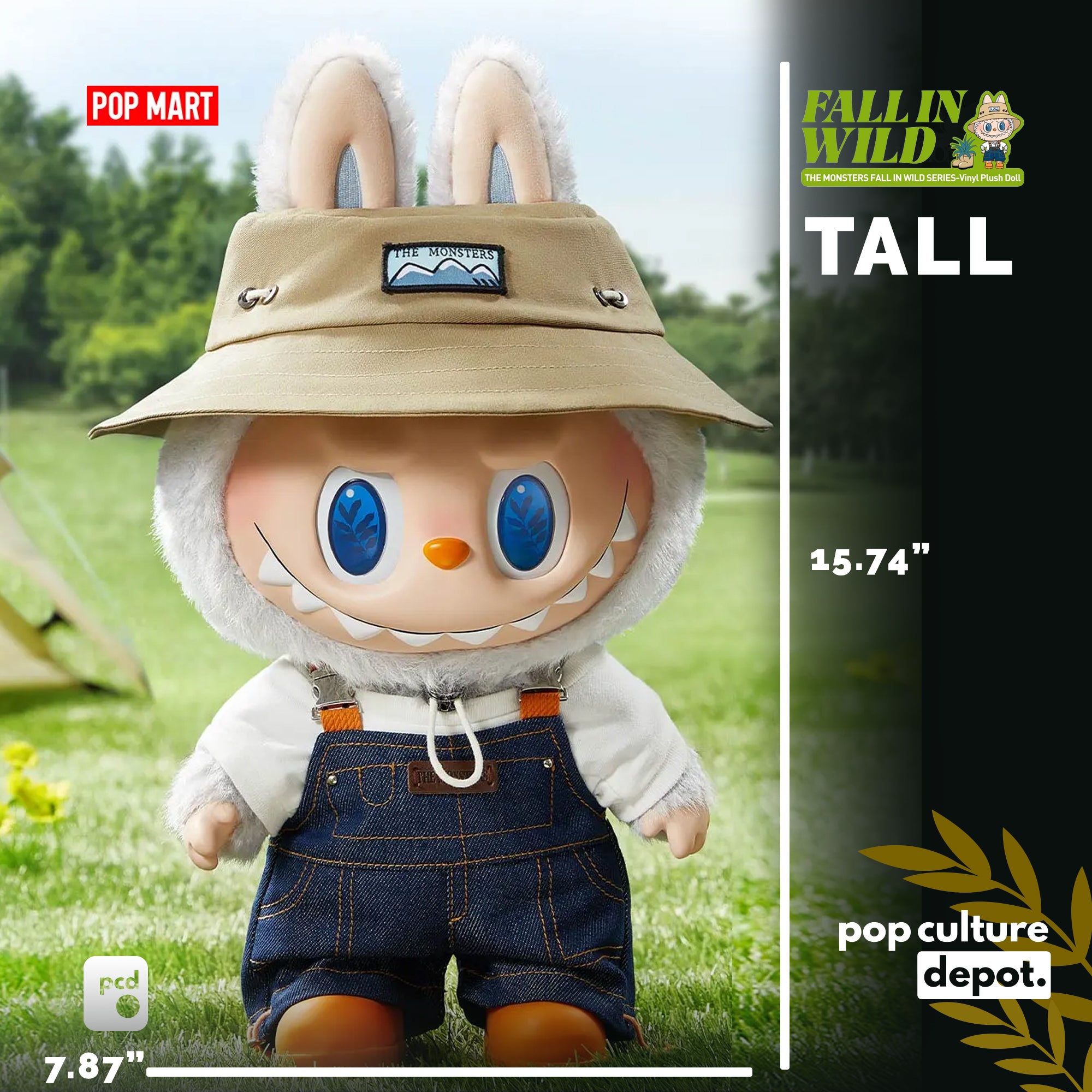 THE MONSTERS FALL IN WILD SERIES-Vinyl BIG Plush Doll – POP