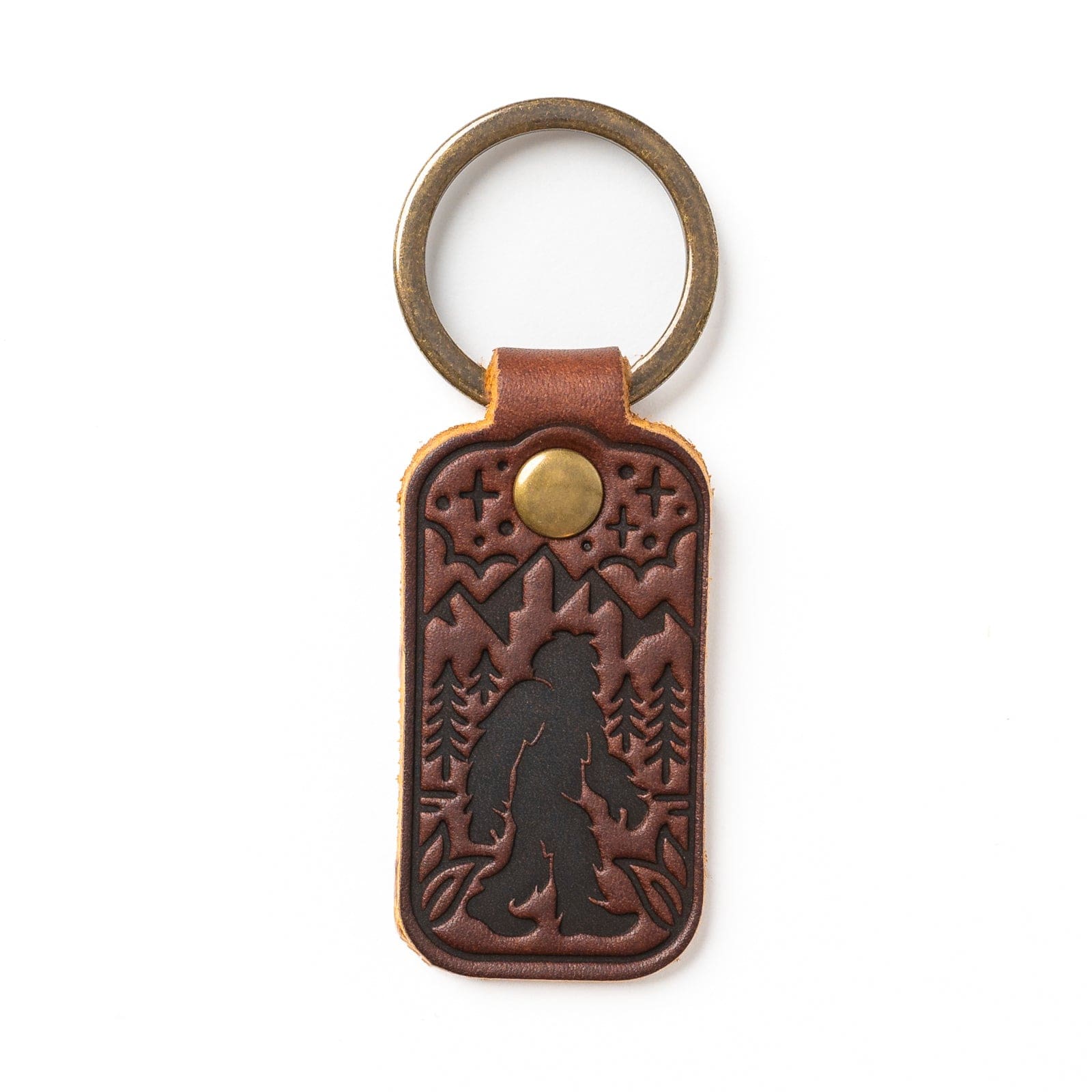 Leather Sasquatch Keyfob: A Pocket Essential - Popov Leather®