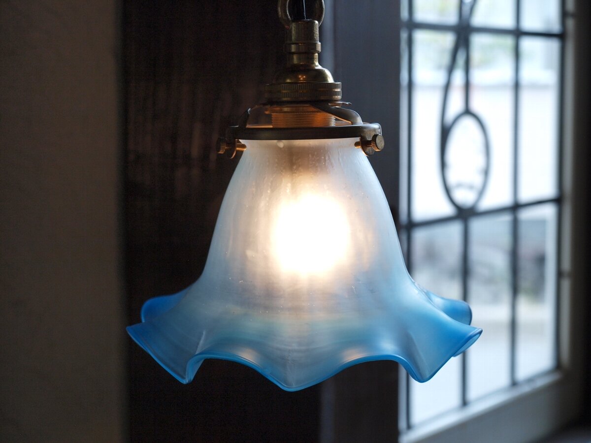 ペンダントランプ - フロストガラス(36-23-44-1) | アンティークハウス