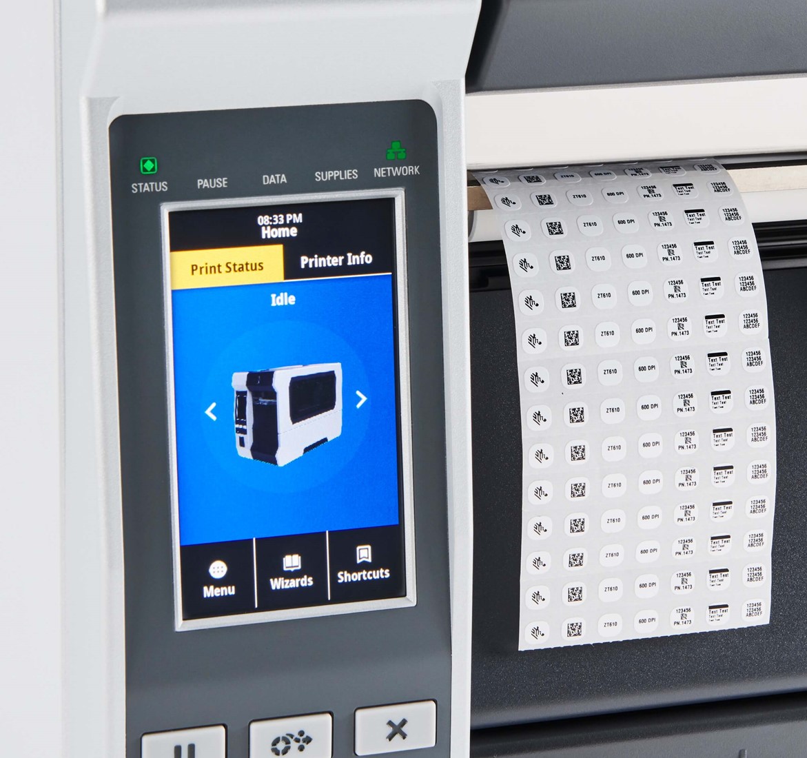 Zebra ZT610 Touch 203dpi standard (USB-SER-ETH-BT) | POSdata.eu