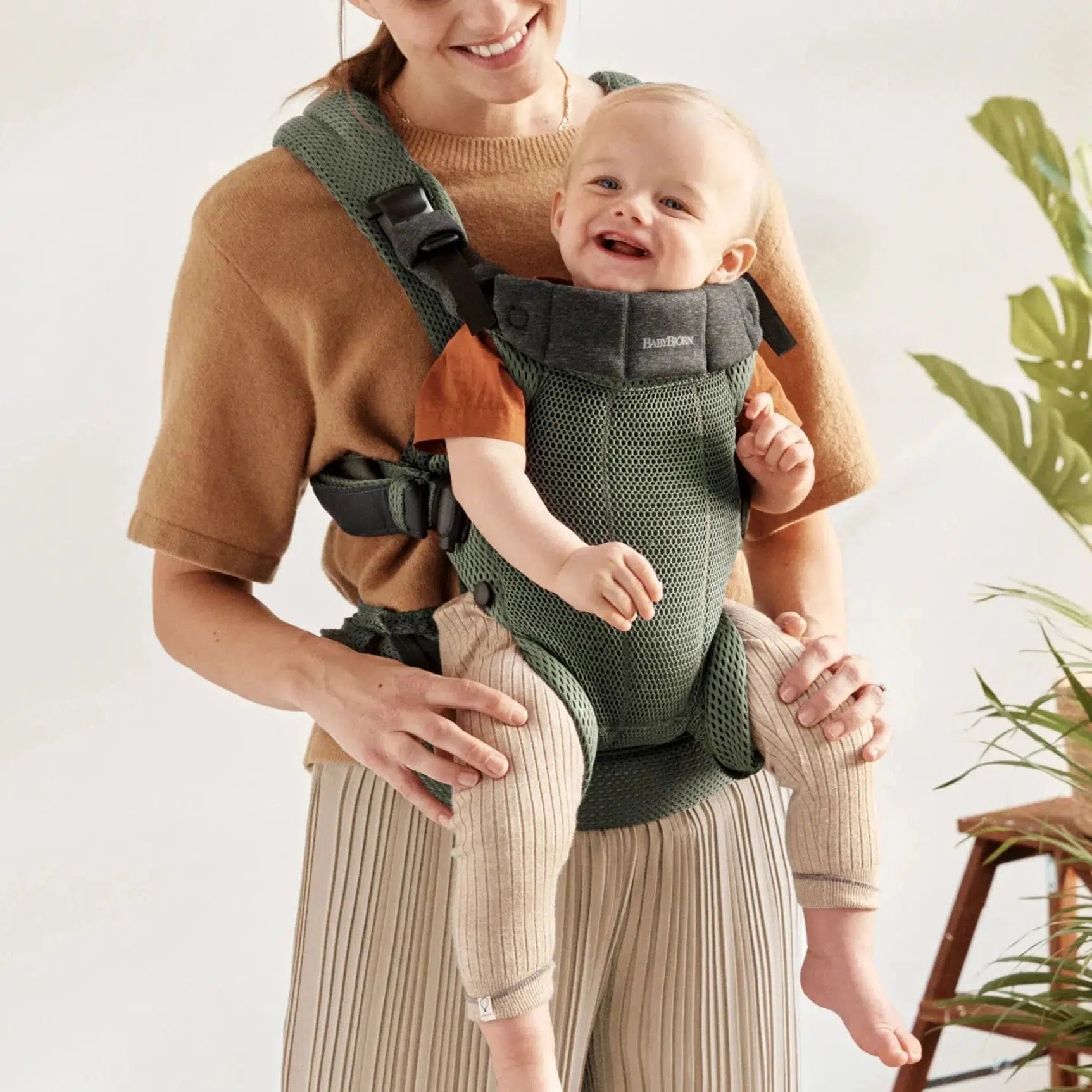 Baby Bjorn - Baby Carrier Harmony - Dark Green 3D Mesh only