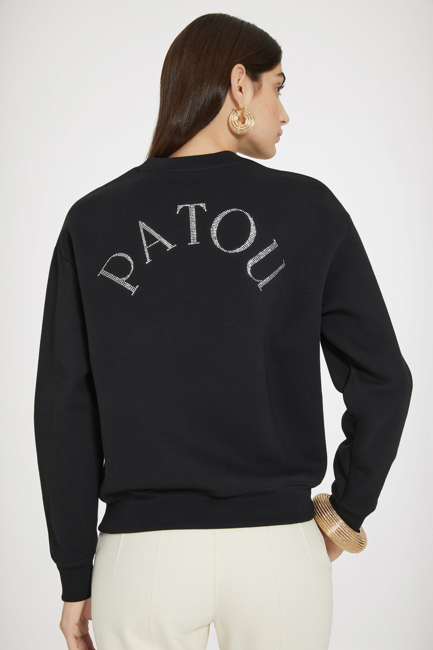 Patou | オーガニックコットン ディテール パトゥ スウェットシャツ