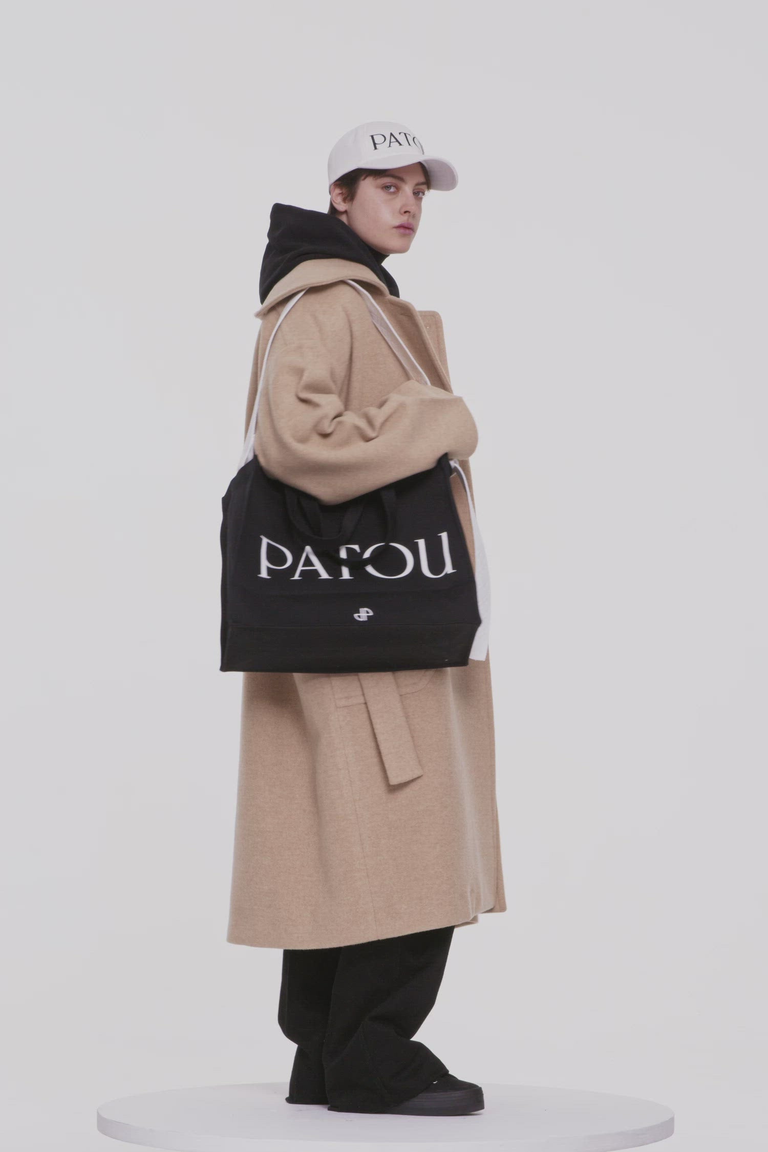 Patou | ダブルフェイスウール マキシコート