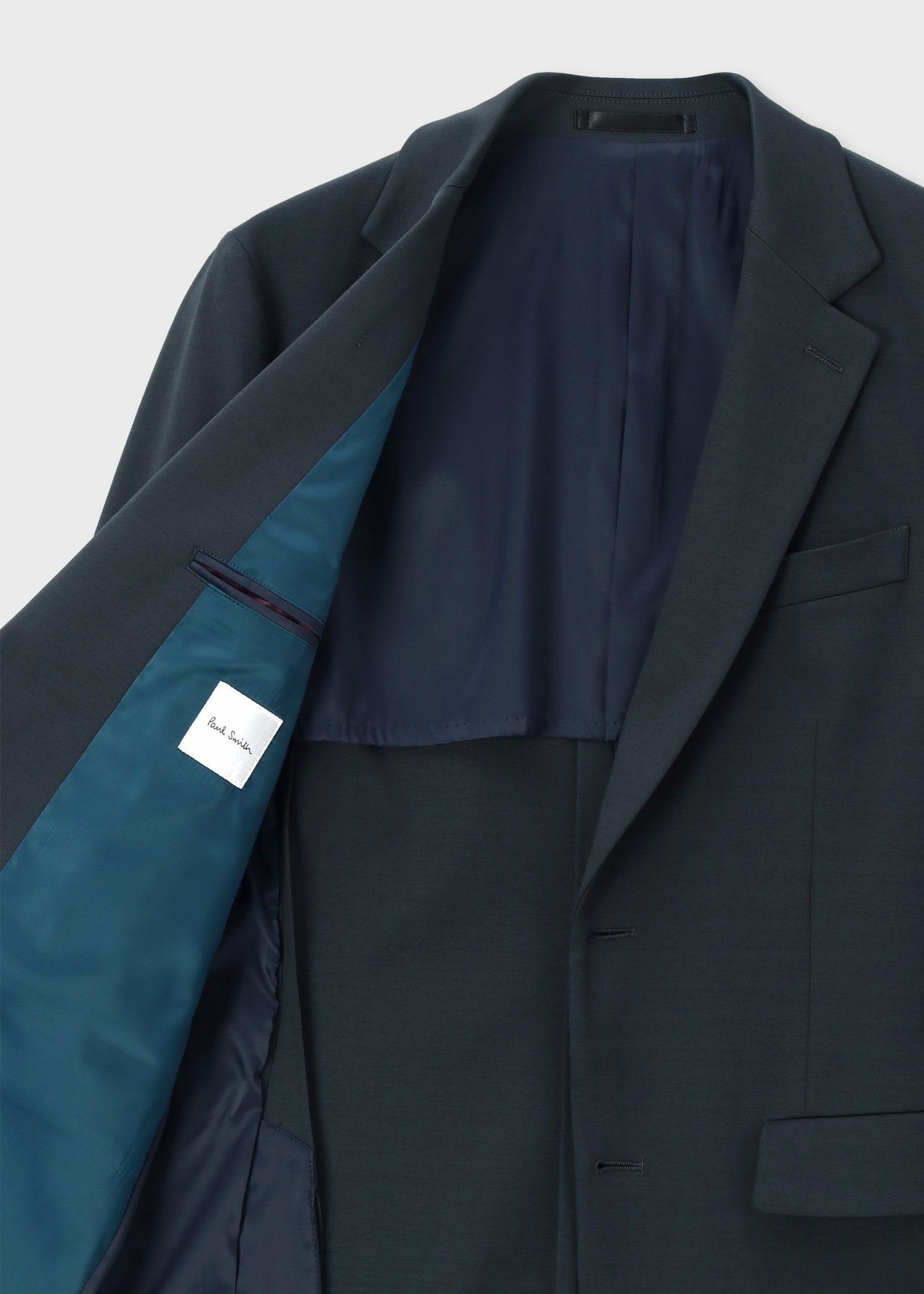 コットンジャージ 2Bジャケット（ダークブルー） ｜ポール・スミス