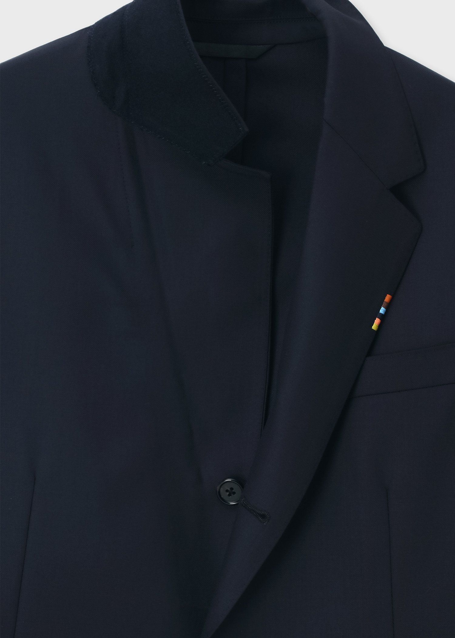 ソリッド ウールストレッチ ジャケット 'A Suit To Travel In