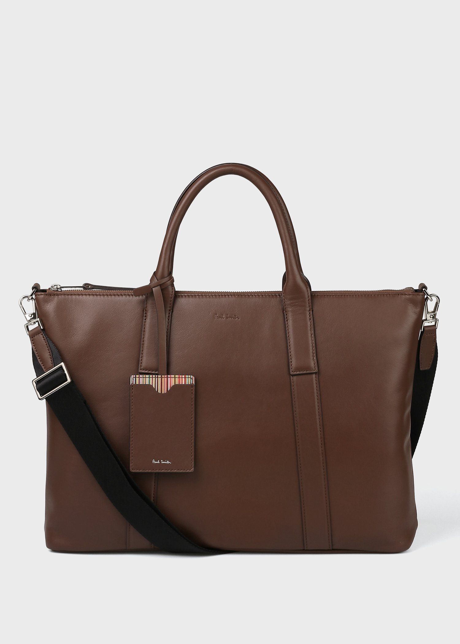 モダンビジネス 2WAYビジネスバッグ（ダークブラウン） ｜ポール・スミス
