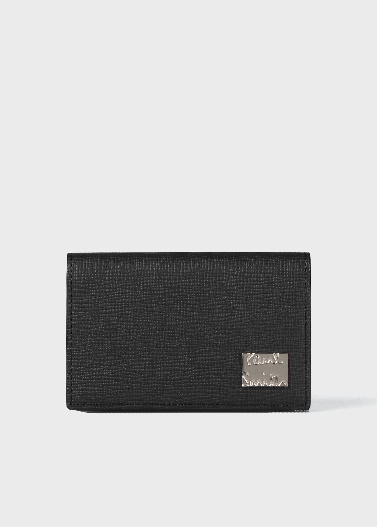 メタルクロップドロゴ 名刺入れ（ネイビー） ｜ポール・スミス