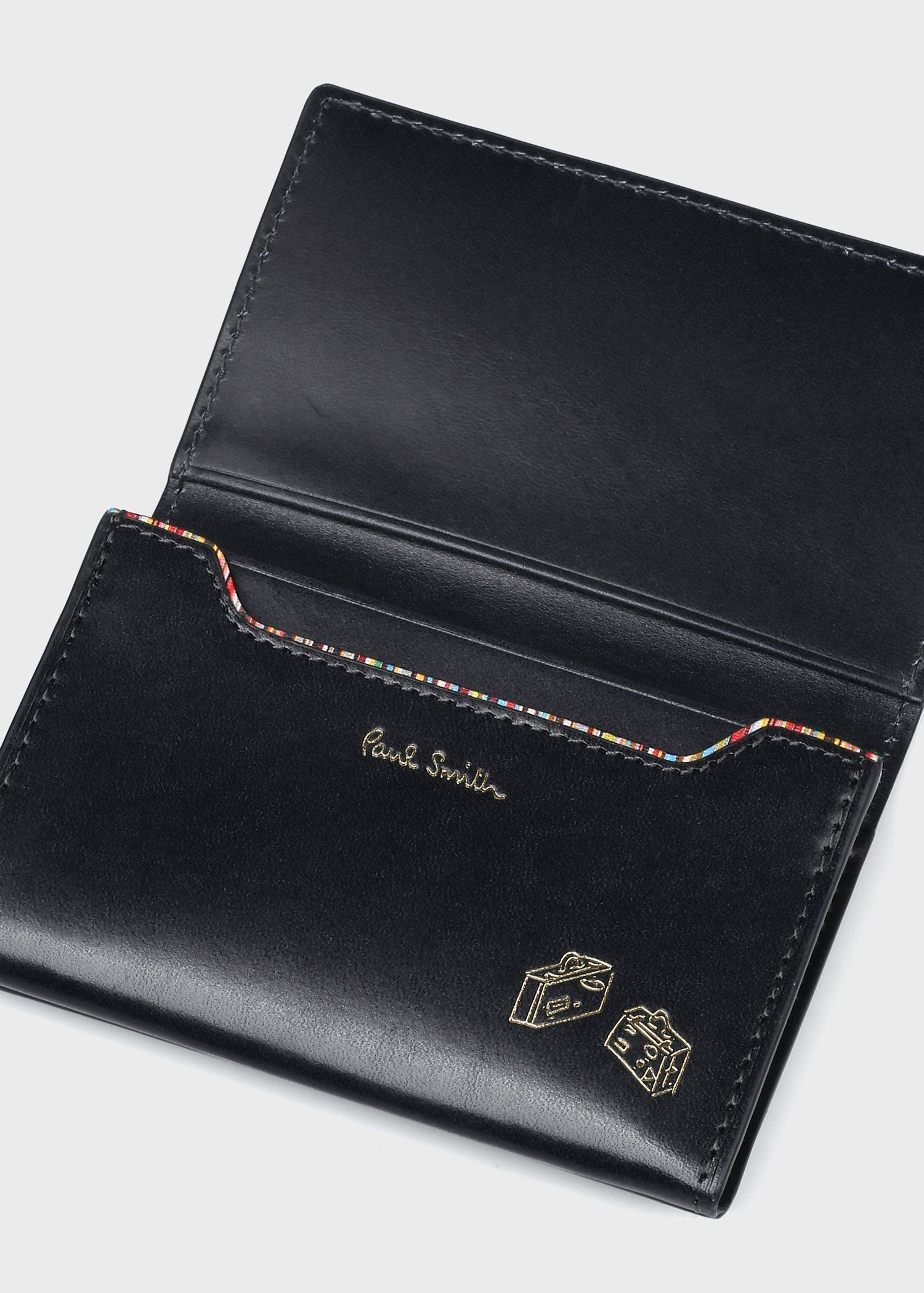 ベジタン SS26 名刺入れ（ネイビー） ｜ポール・スミス