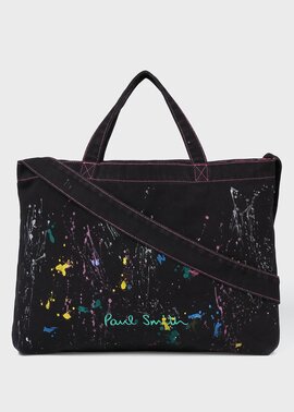 Paul Smith Logo スプラッシュペイント トートバッグ ｜ポール・スミス