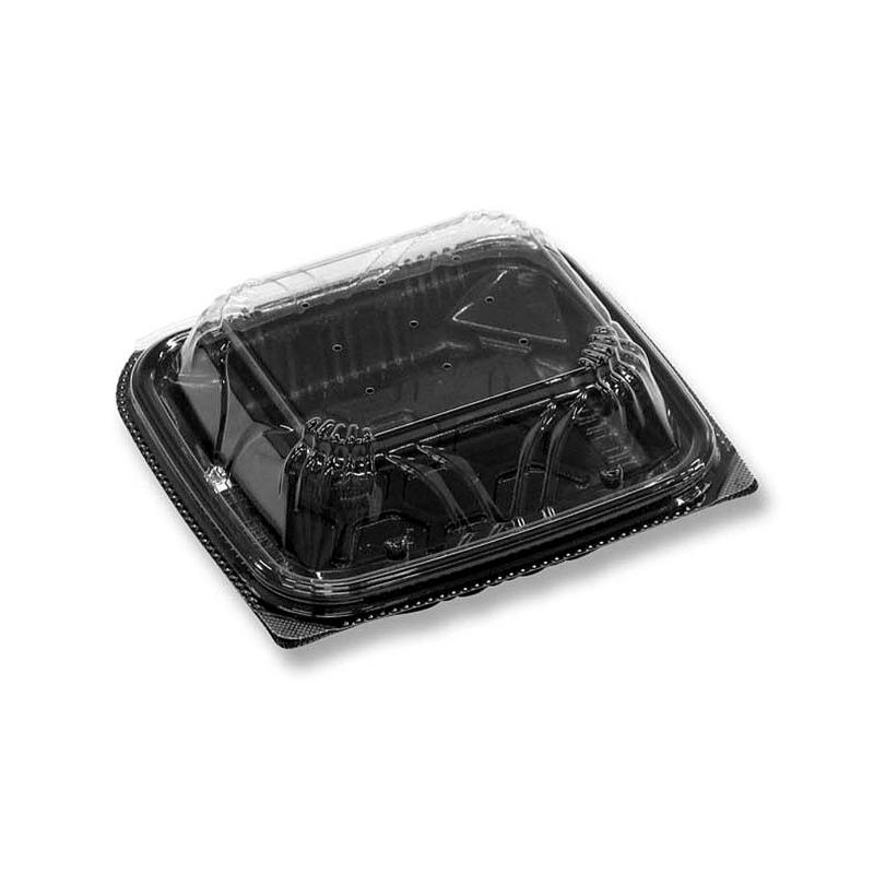 フードパック OPライト18-13(15) 黒 デンカポリマー | テイクアウト