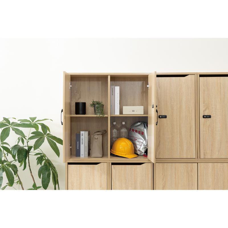 店舗用品 組立式木製収納ロッカー アスカ | テイクアウト容器の通販