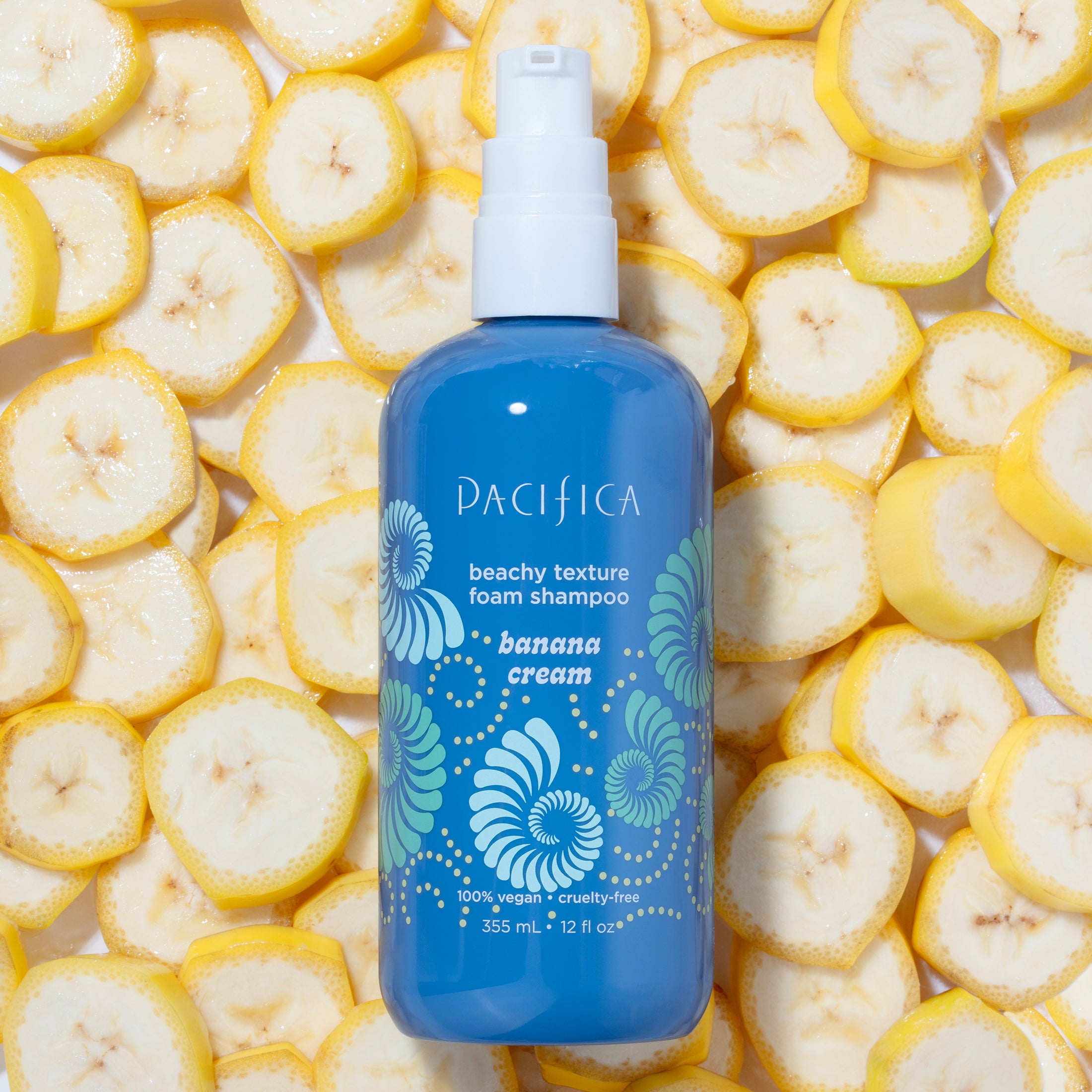 Banana Cream Beachy Texture Foam Shampoo