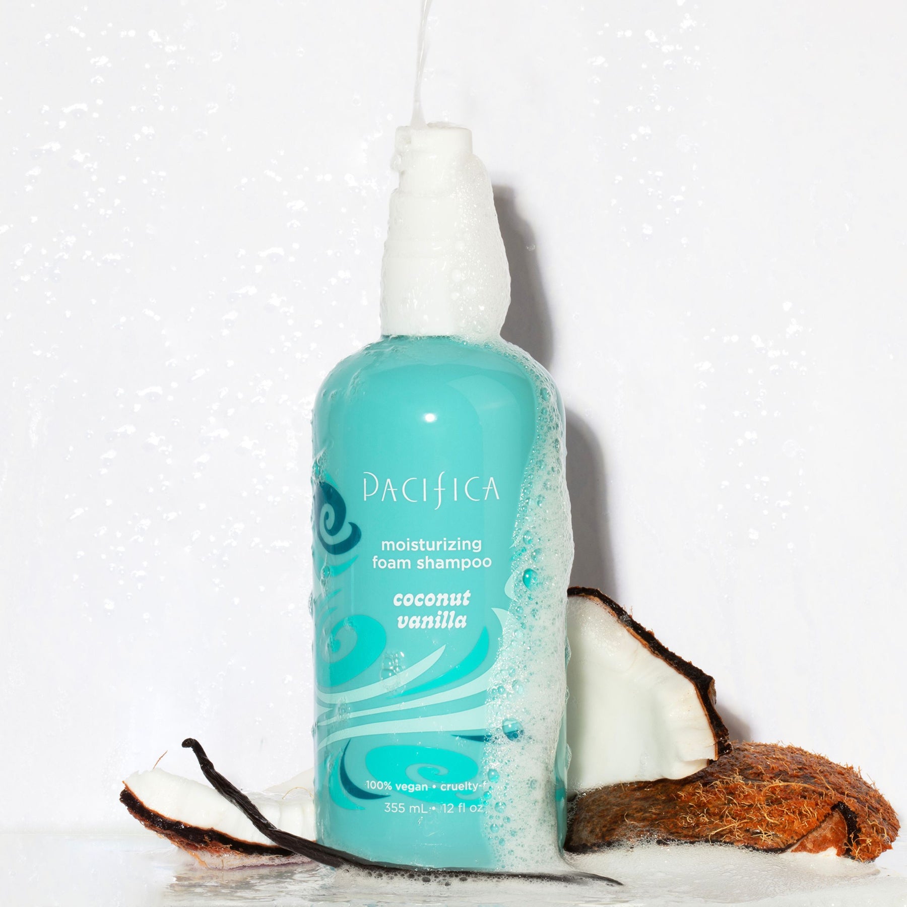 Coconut Vanilla Moisturizing Foam Shampoo