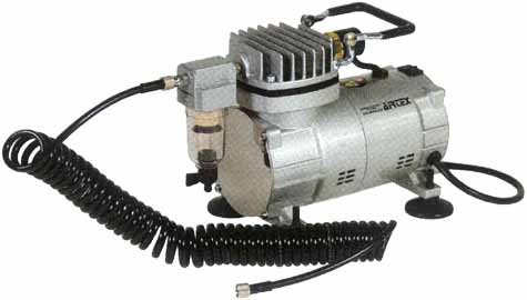 AIRTEX APC－001【エアブラシ用コンプレッサ】＝塗料・塗装機器