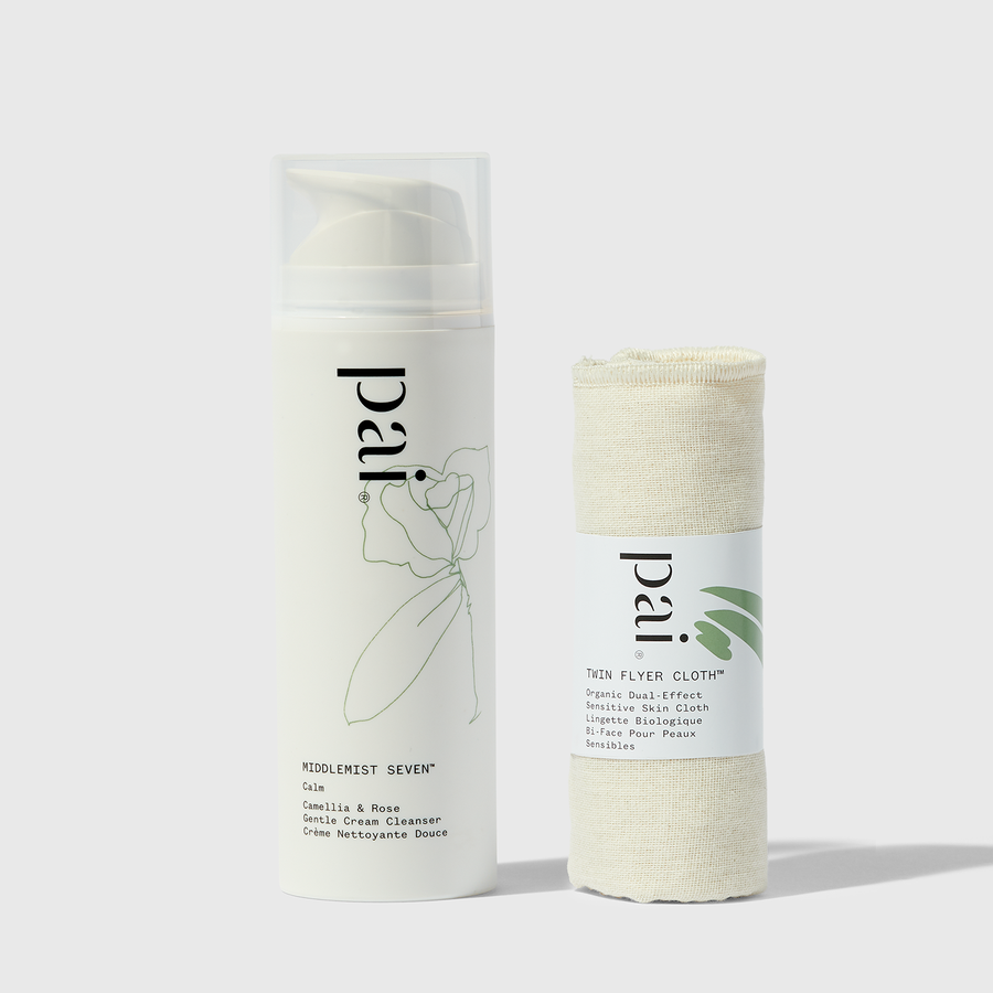 Middlemist Seven™ | Cream Face Cleanser and Cloth | Pai Skincare UK