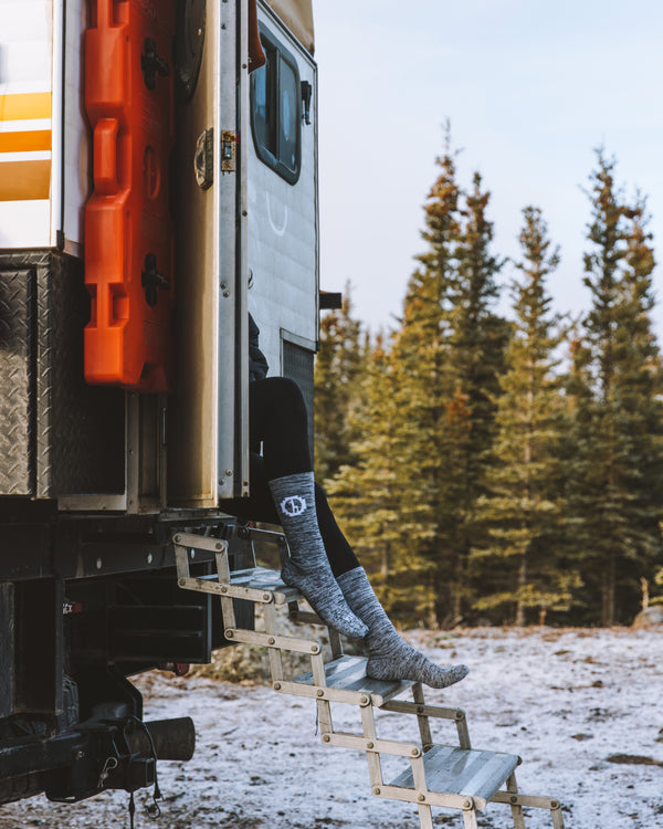 Thermal Spacedye Crew Socks – Alpaca Thermal Socks – PAKA®