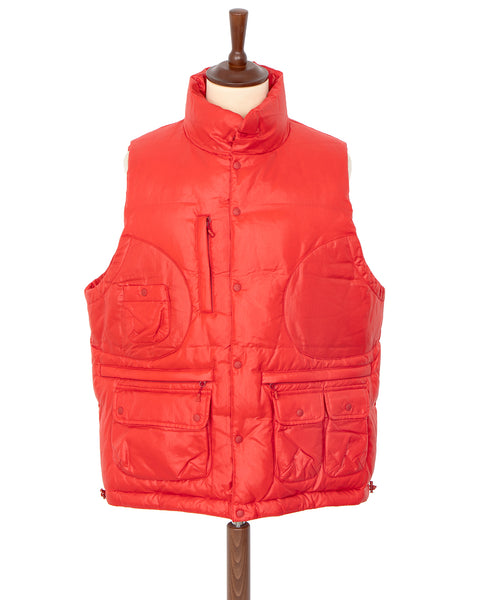 Daiwa Pier39 Tech Climbers Down Vest, Red (Reversible) – Pancho